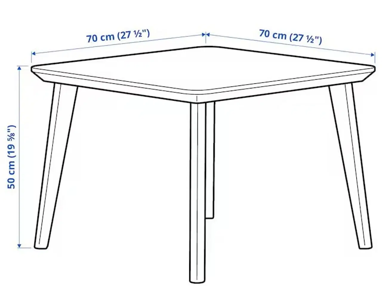 Billede 3 - Ikea Lisabo sofabord