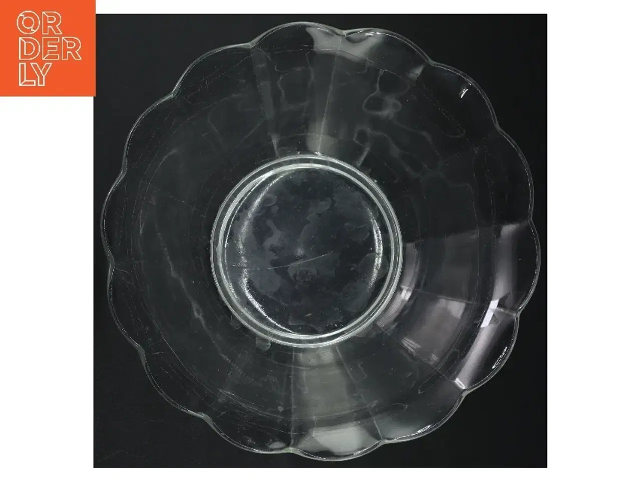 Billede 4 - Gennemsigtig glas skål