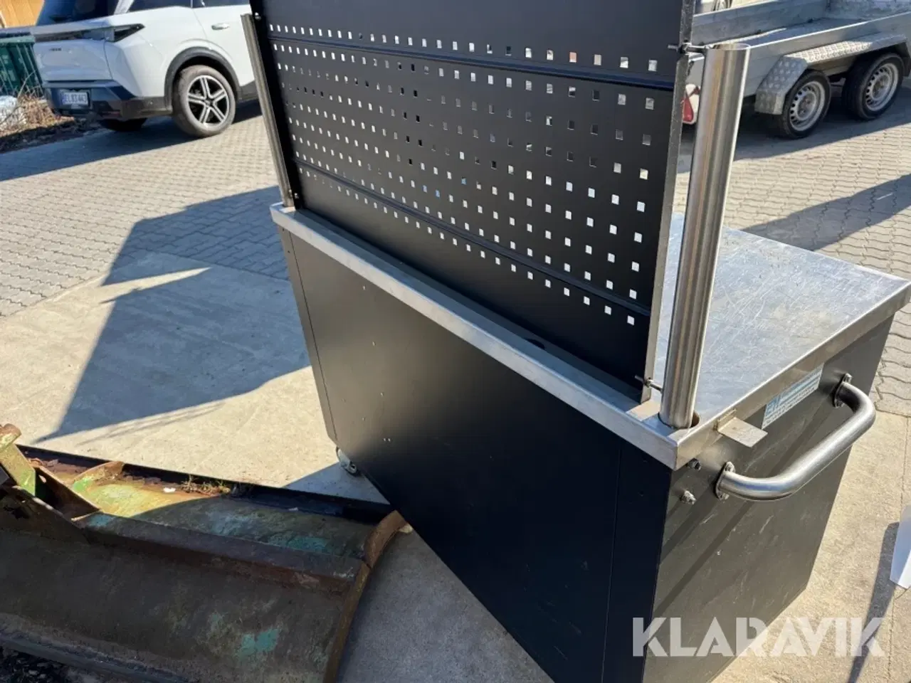 Billede 3 - Værksteds bord på hjul