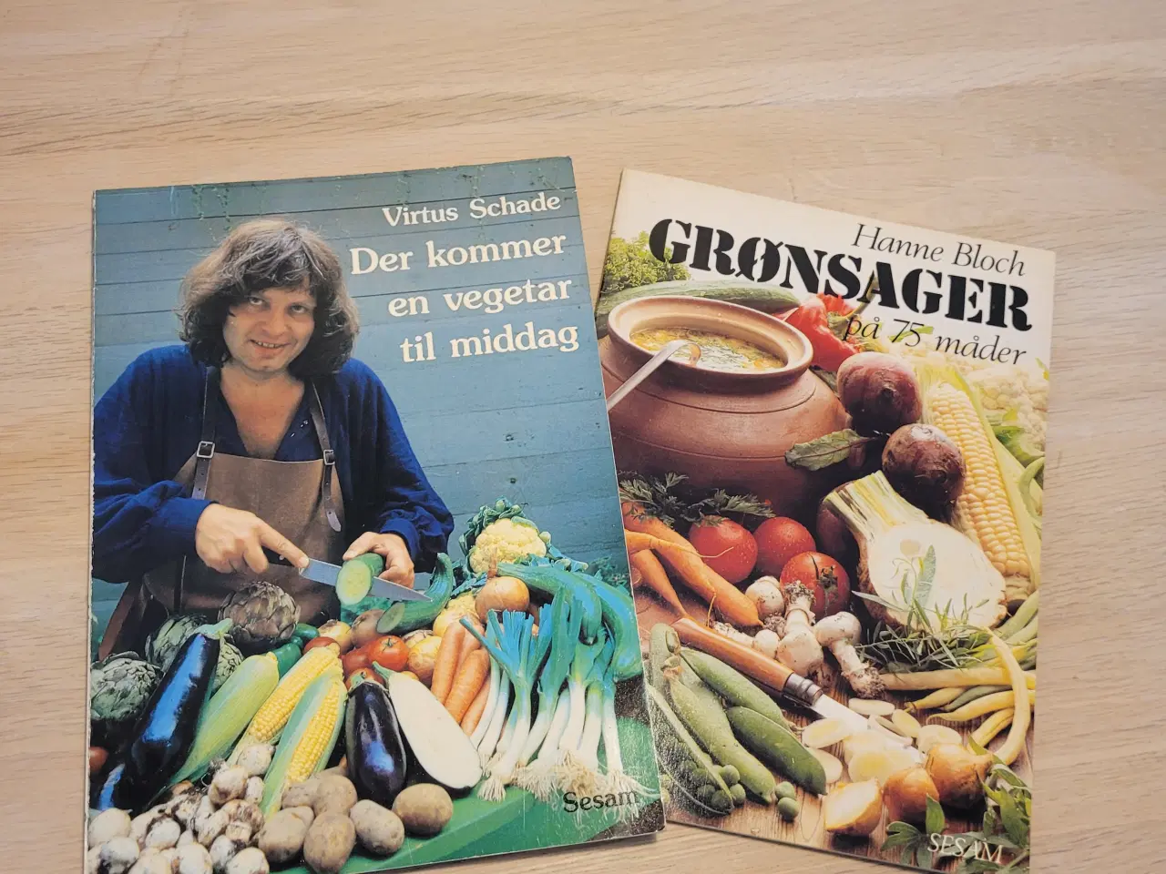 Billede 1 - Der kommer en vegetar til middag + grøntsagsbog