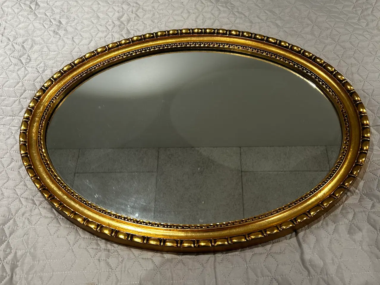 Billede 1 - Ovalt spejl