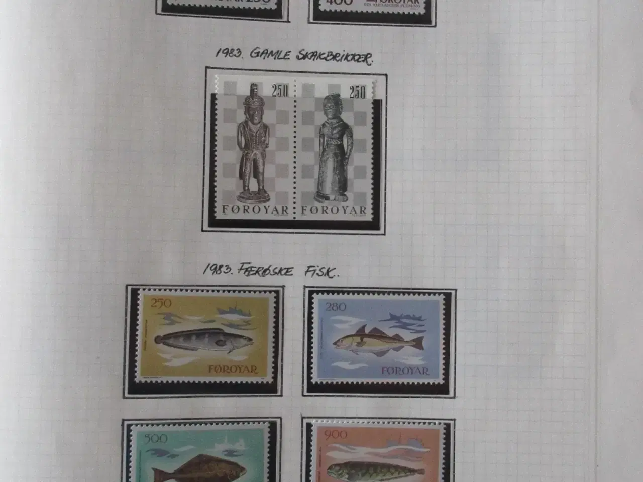 Billede 10 - Færøerne start samling postfriske frimærker