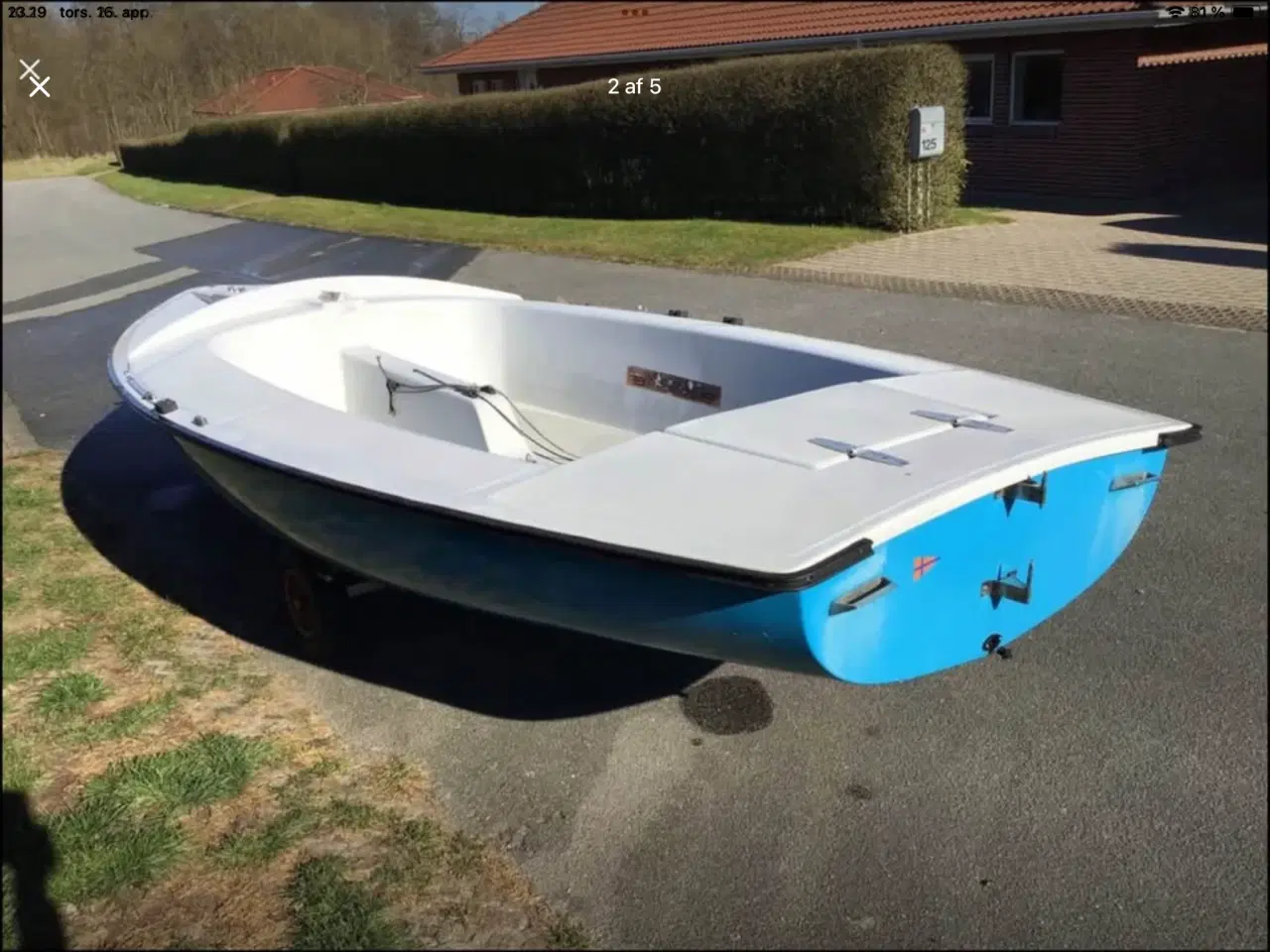 Billede 1 - Astrone sejljolle 