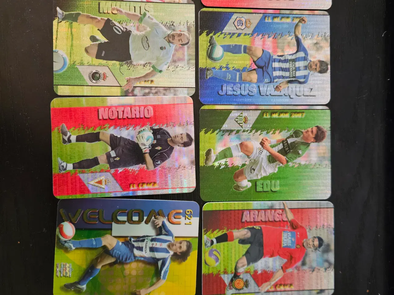 Billede 1 - Flp 2007 Spanske Fodboldkort 11 stk.