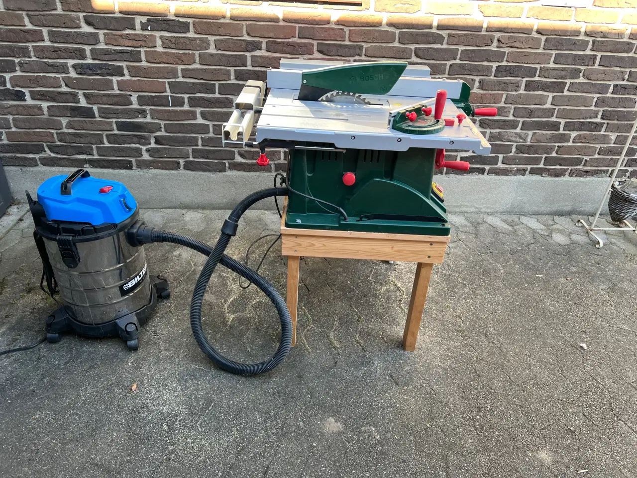 Billede 6 - Rundsav på bord og med spånsuger