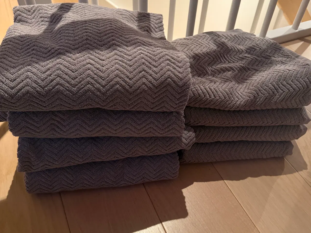 Billede 1 - Håndklæder, damask, Georg hensen