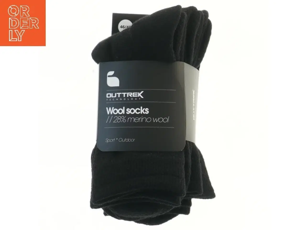 Billede 1 - Uldsokker i størrelse 46/48 fra Outtrek (str. 46/48 cm)