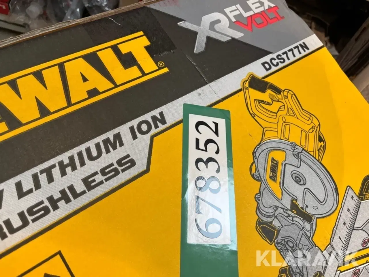 Billede 6 - Sav DeWalt DCS777N
