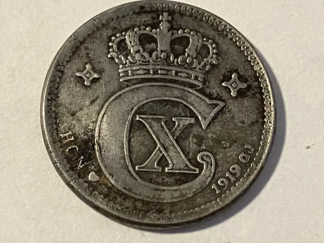 Billede 1 - 2 Øre 1919 Jern
