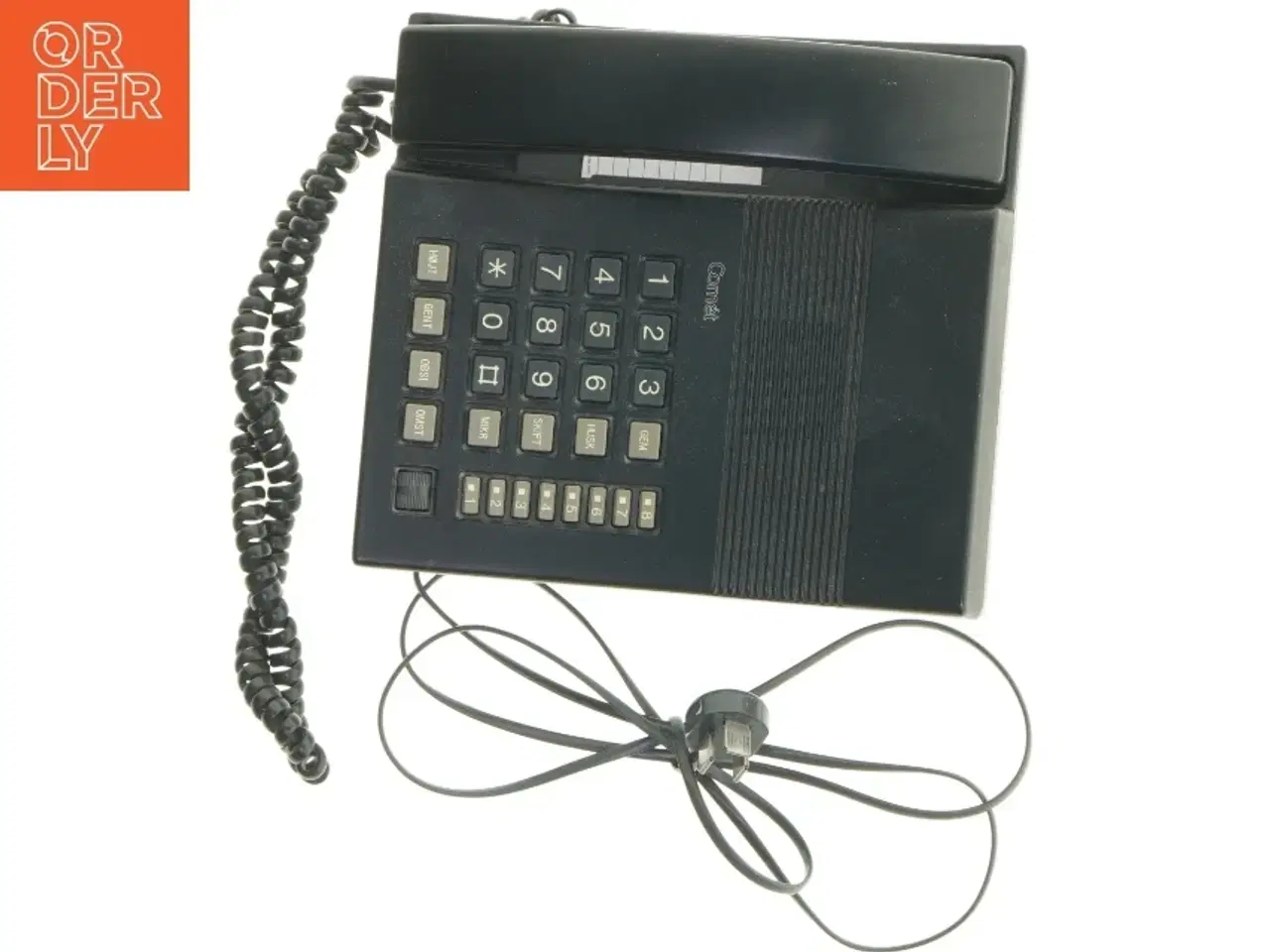 Billede 4 - Sort fastnettelefon fra Comet (str. 22x20 cm)