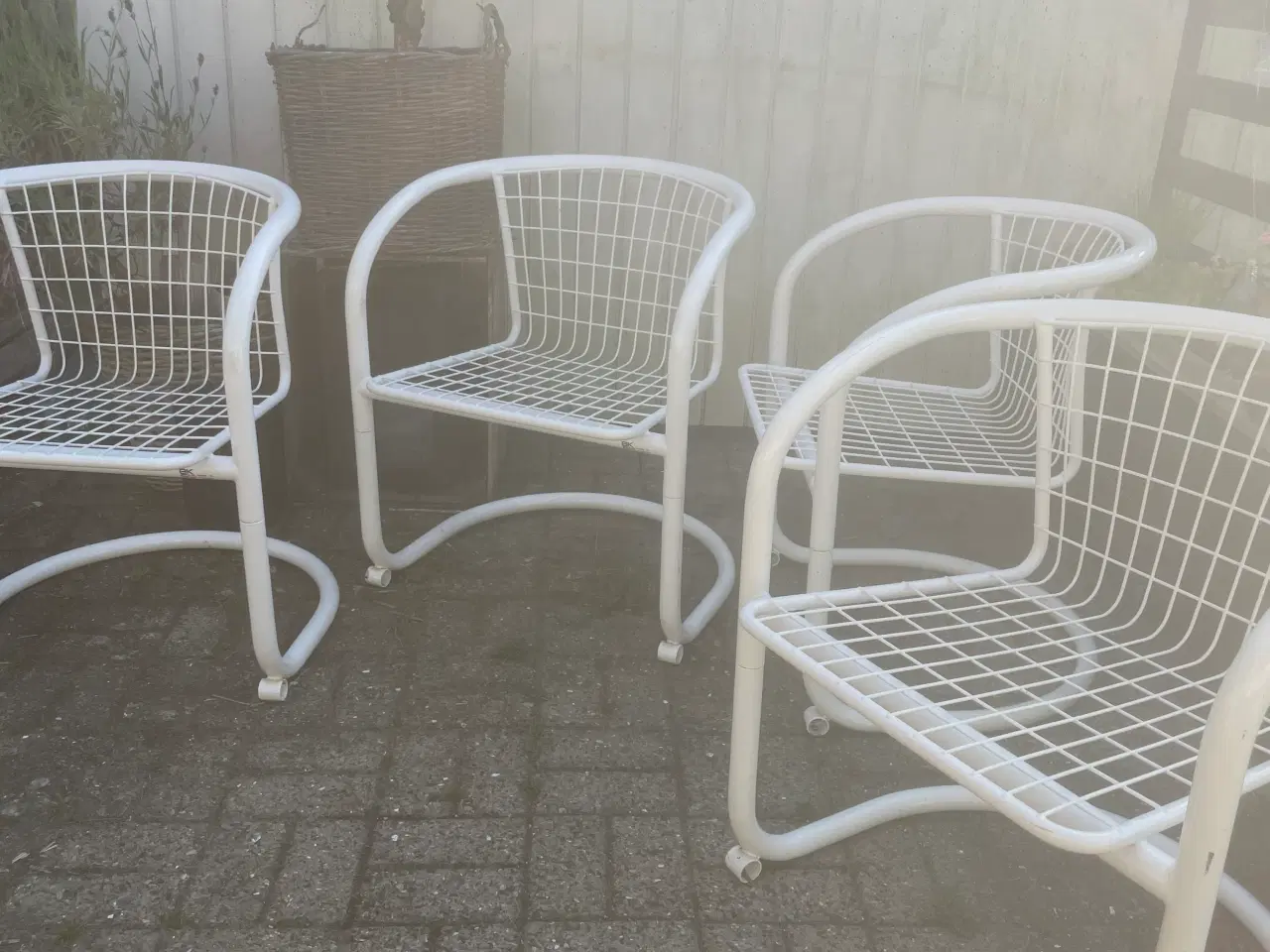 Billede 3 - 4 retro frisvinger i metal 