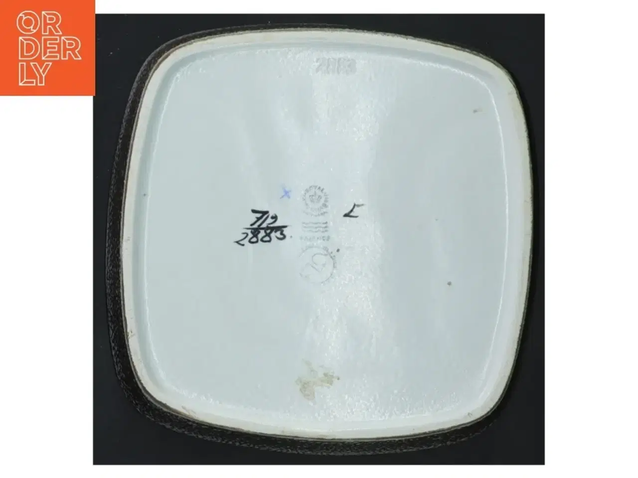 Billede 3 - Keramisk fad fra royal copenhagen med mønster fra Royal Copenhagen (str. 16x16x3 cm)