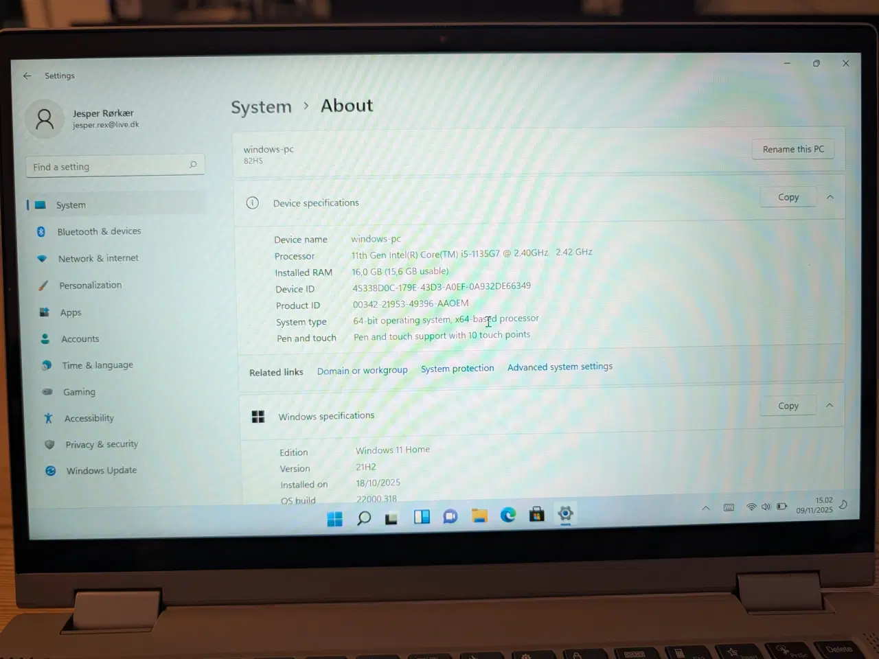 Billede 4 - Lenovo IdeaPad Flex 5 14ITL05 82HS