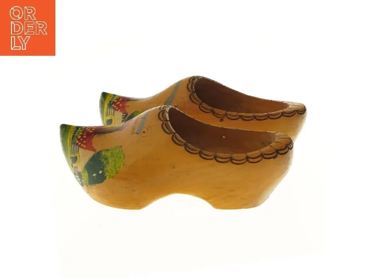 Billede 4 - Dekorative træsko (str. 29 cm)