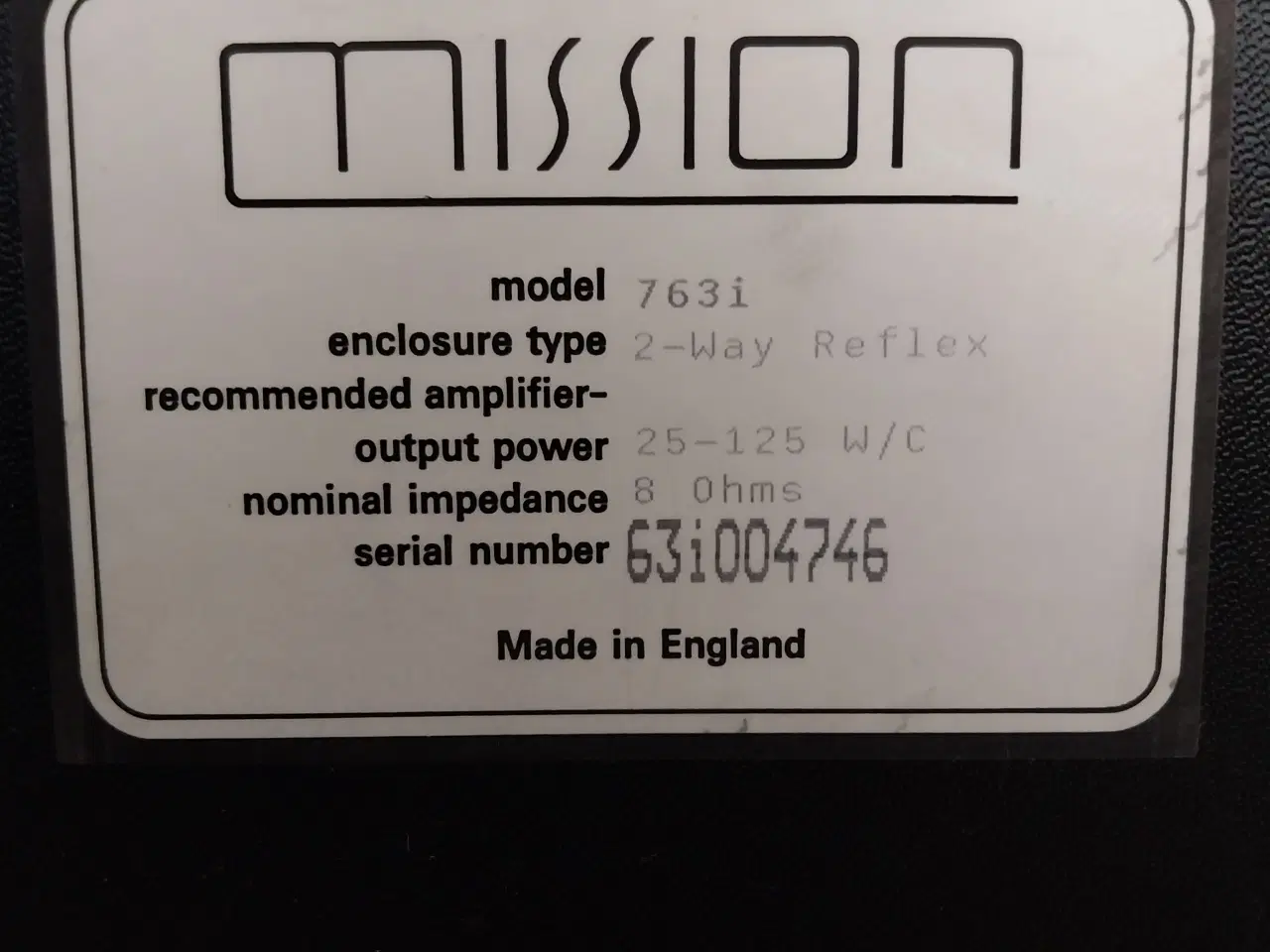 Billede 6 - Mission 763i 