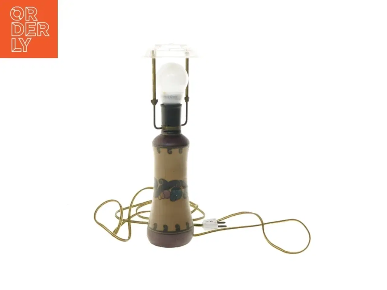 Billede 3 - Dekorativ bordlampe fra. Hjort bornholm(str. 38 cm)