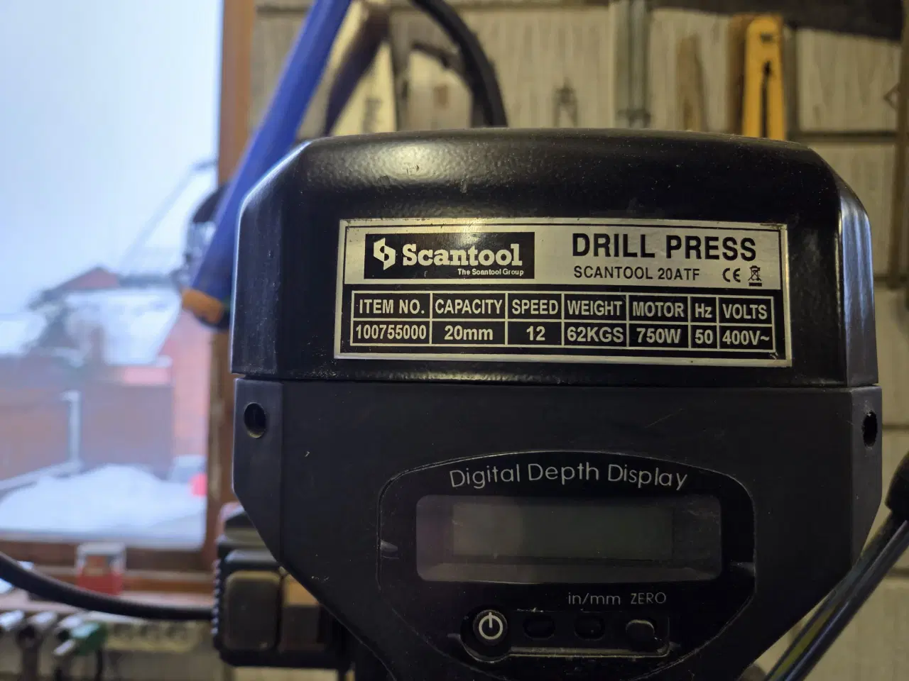 Billede 1 - Søjleboremaskine  med tilbehør