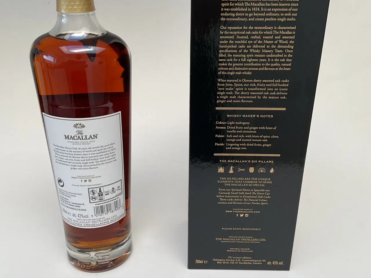 Billede 2 - Macallan 18 Sherry Oak 2021.  70cl