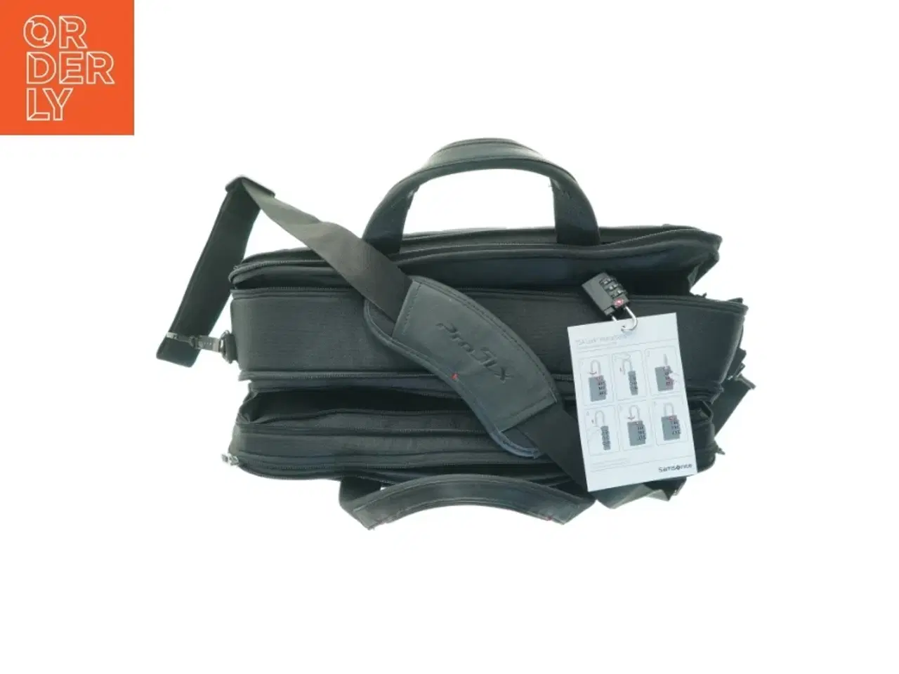 Billede 2 - Sort computertaske fra Samsonite (str. 47 x 36 x 19 cm)