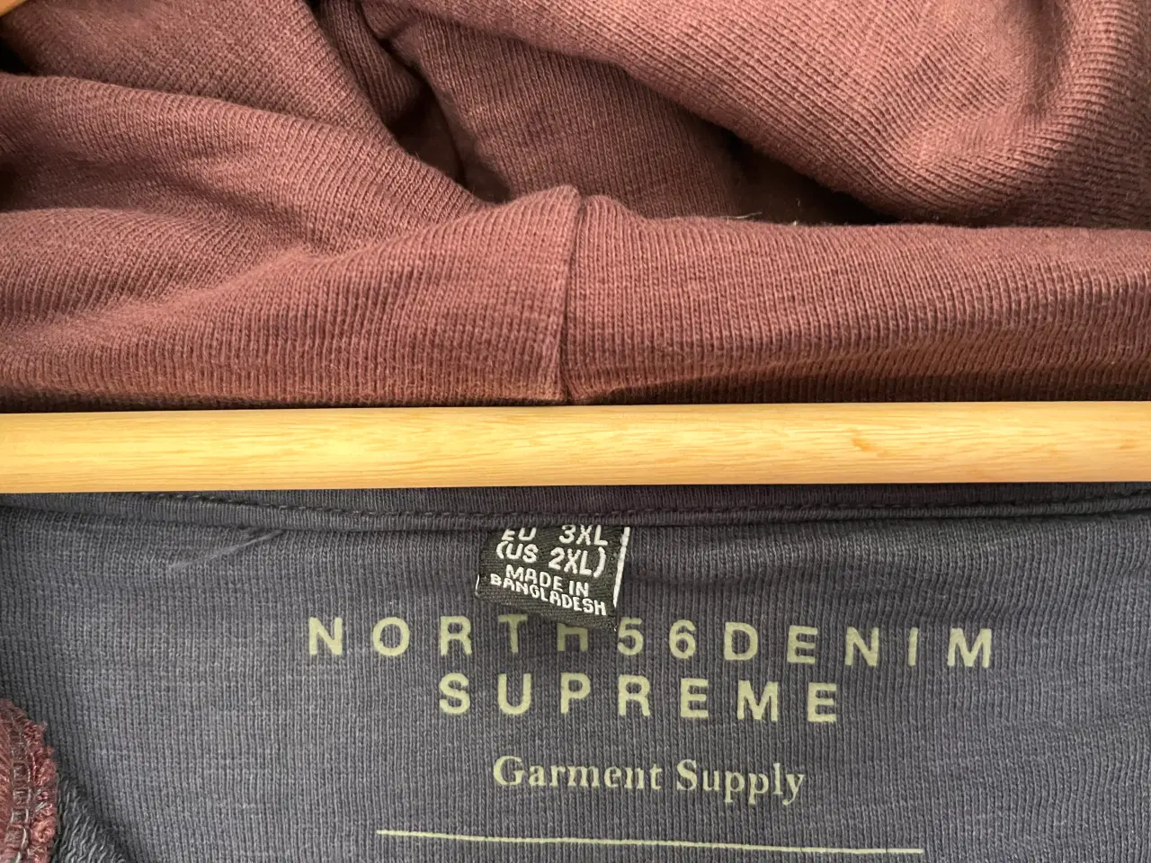 Billede 3 - Fed hættetrøje fra North 56Denim- str. 3XL