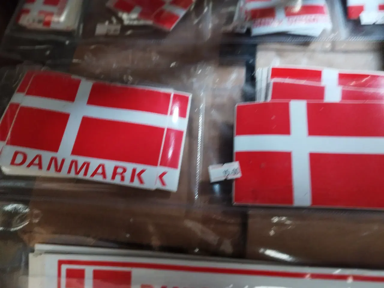 Billede 1 - Dannebrogsflag klistermærker 