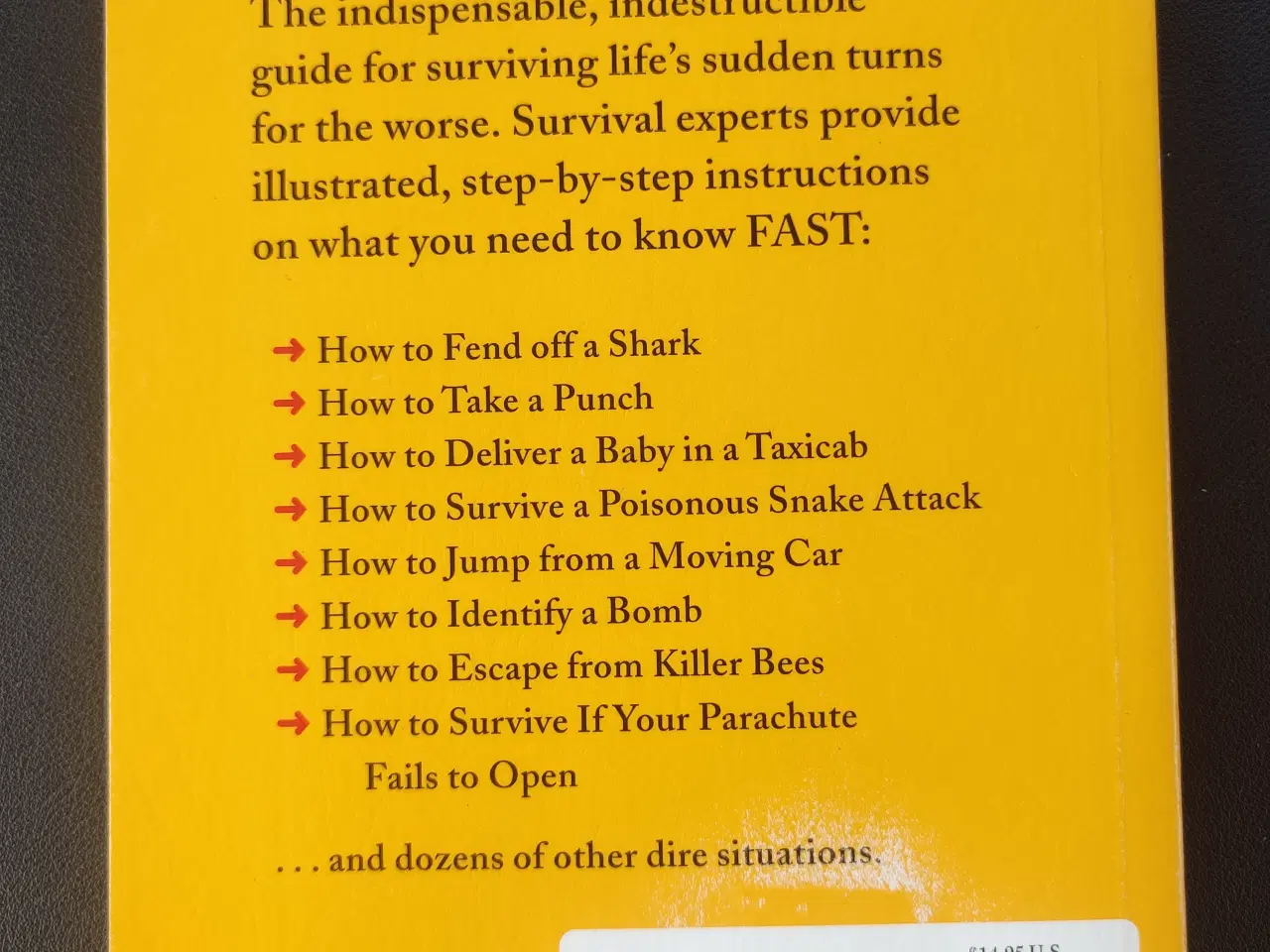 Billede 2 - The WORST-CASE SCENARIO Survival Handbook