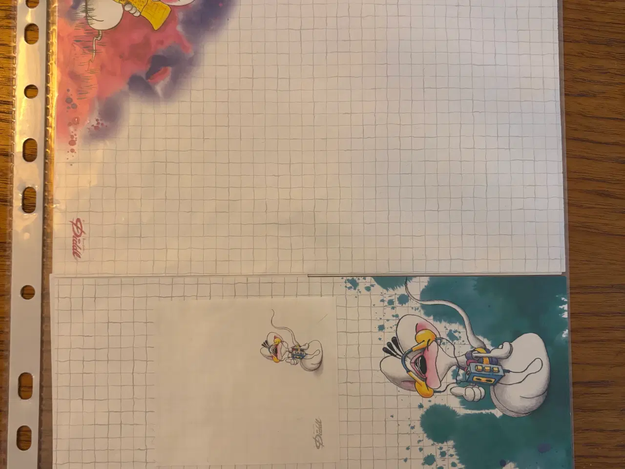 Billede 8 - Stor samling Diddl papir, både gammelt og nyt