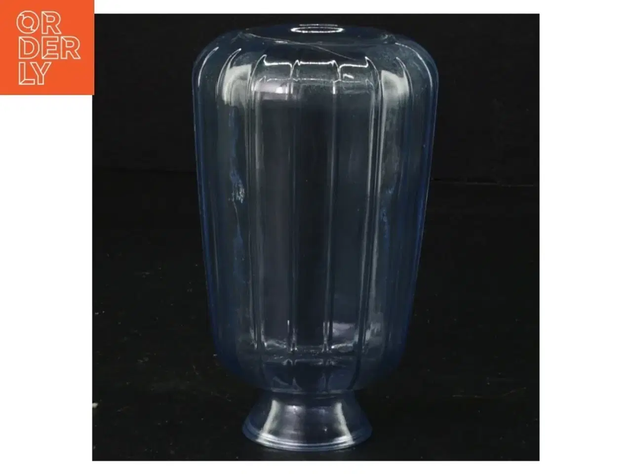 Billede 2 - Blå glasvaser (str. 11 x ø, 7 cm)