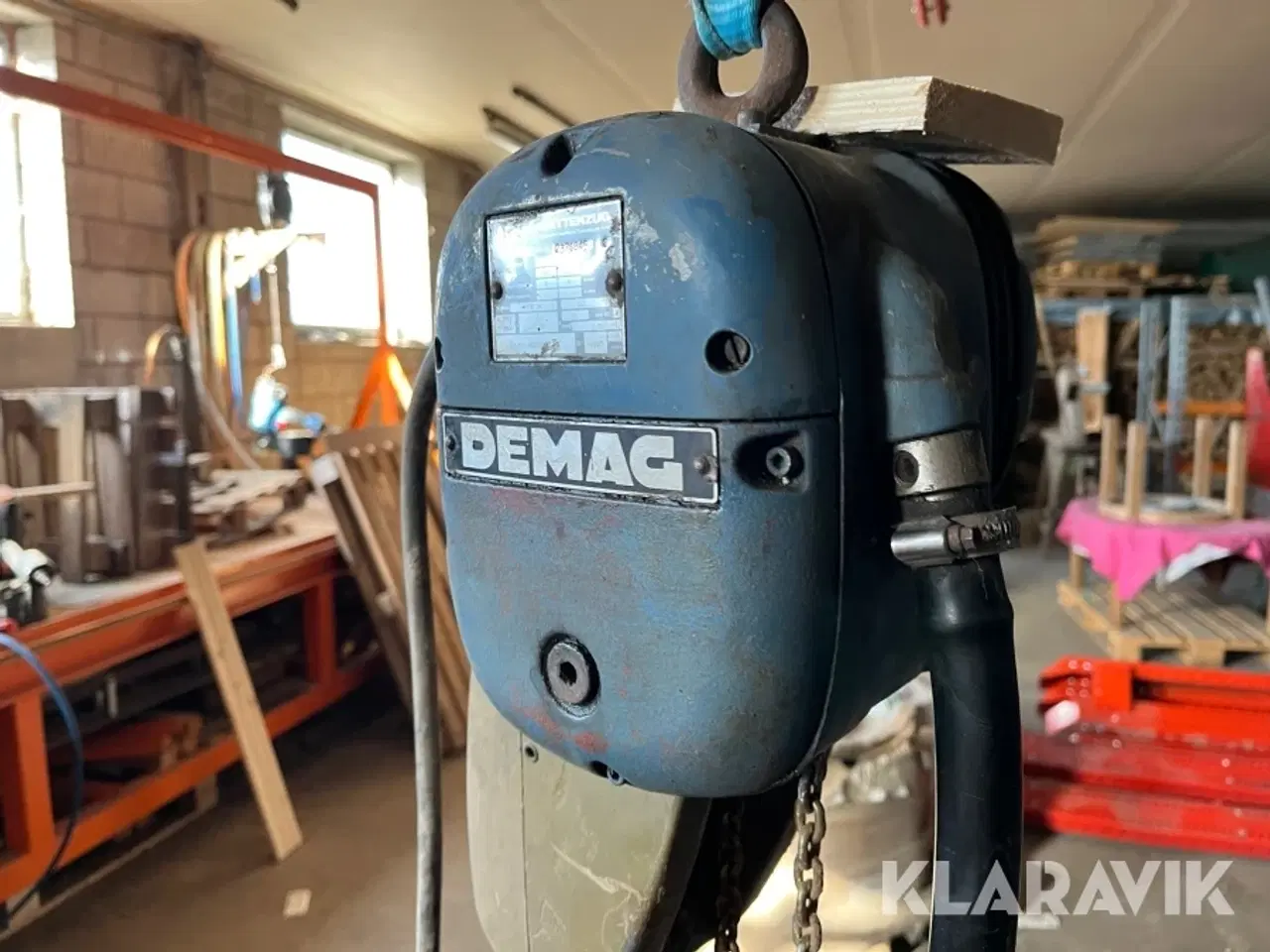 Billede 3 - Kranmotor Demag Kettenzug