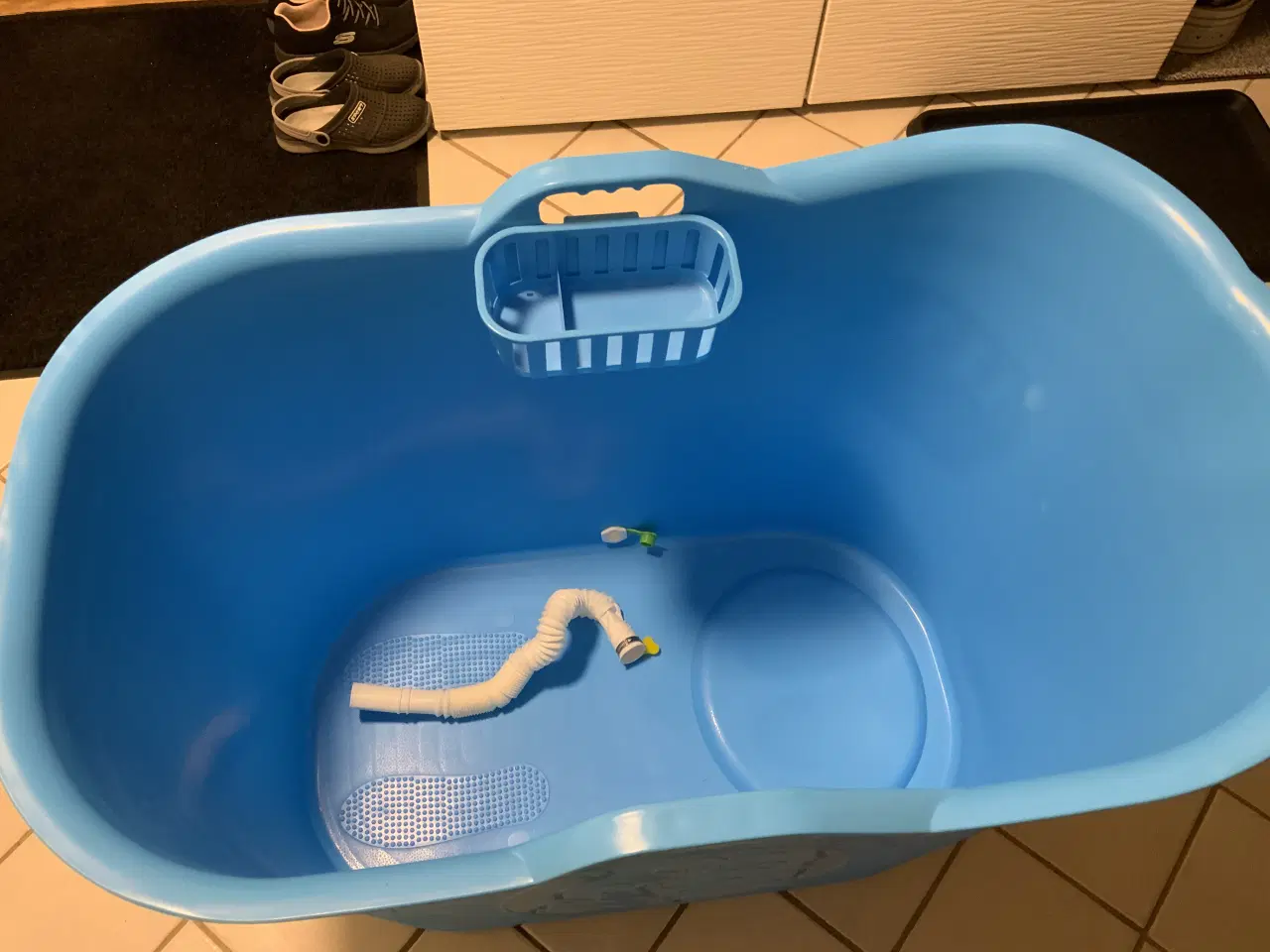 Billede 2 - Siddebadekar i plast- badebalje til voksne