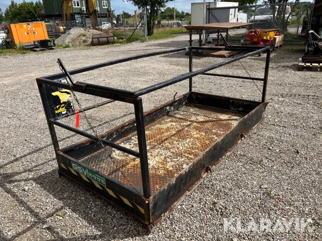 Billede 4 - Materiale kurv Scantruck