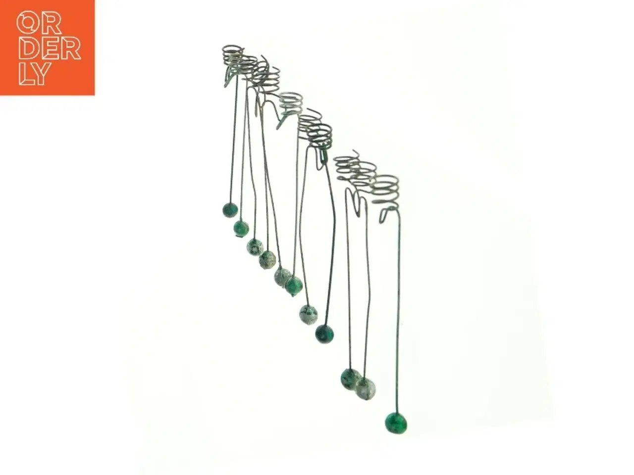 Billede 1 - Gl. lysholdere til træ  (str. 14 cm)