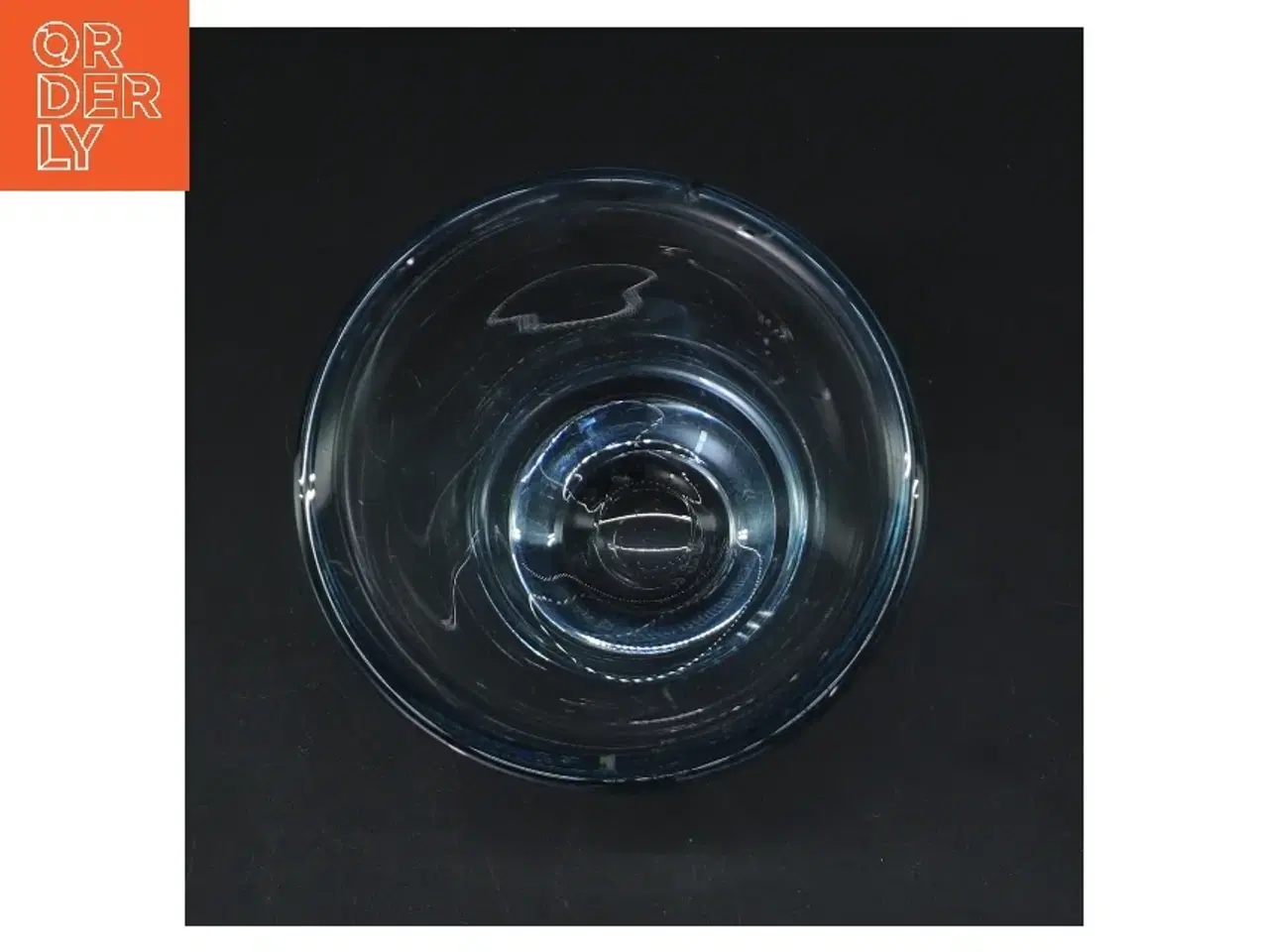 Billede 3 - Transparent glasvase fra Holmegaard (str. Ø 10 cm højde 10 cm)