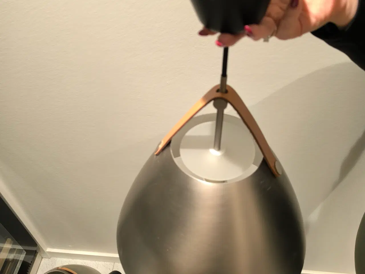 Billede 2 - 2 Stk - Strap 36 Pendel Børstet Stål