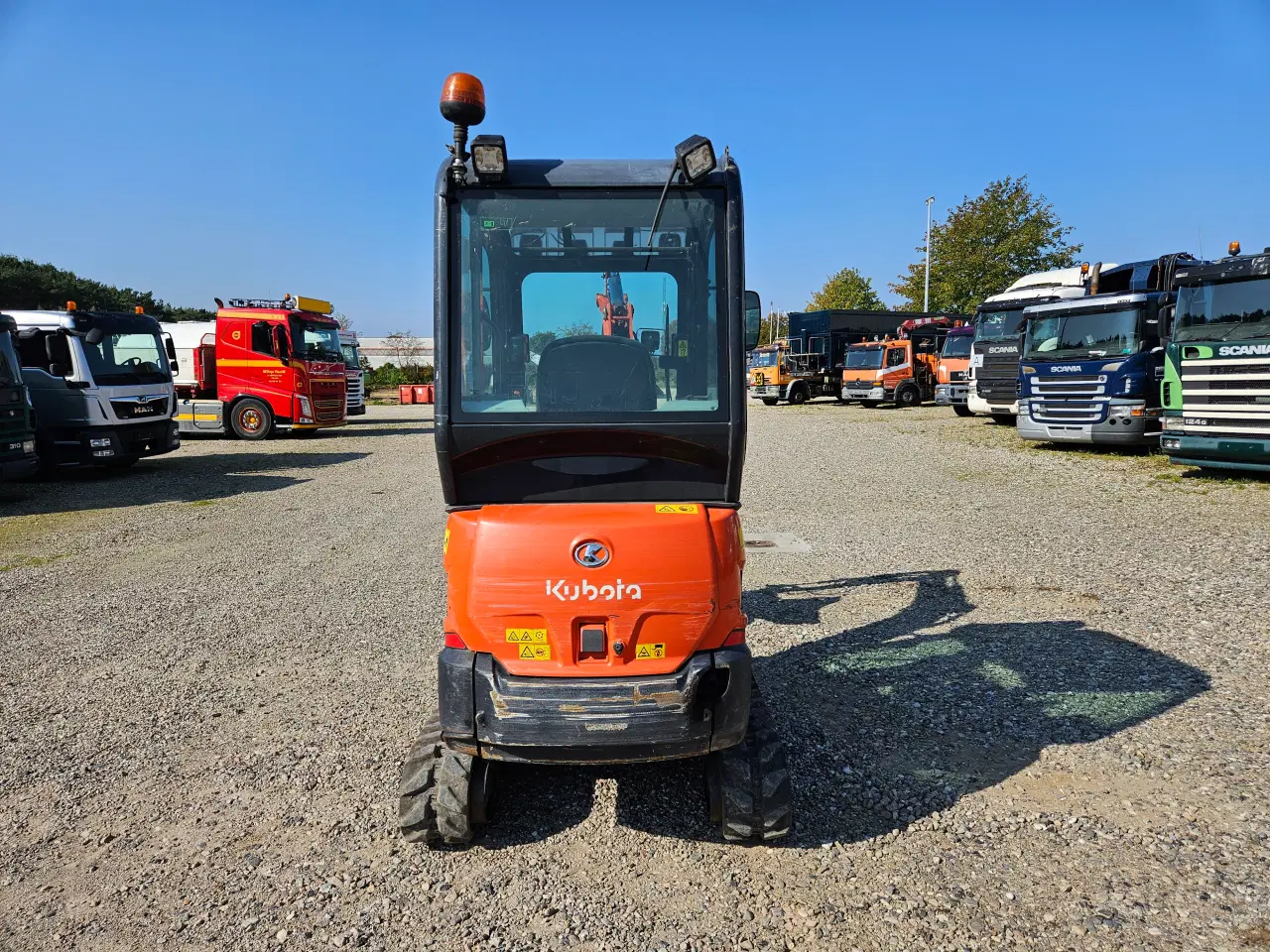 Billede 4 - Kubota KX 019-4 ny tiltman 2024 + 3 skovle