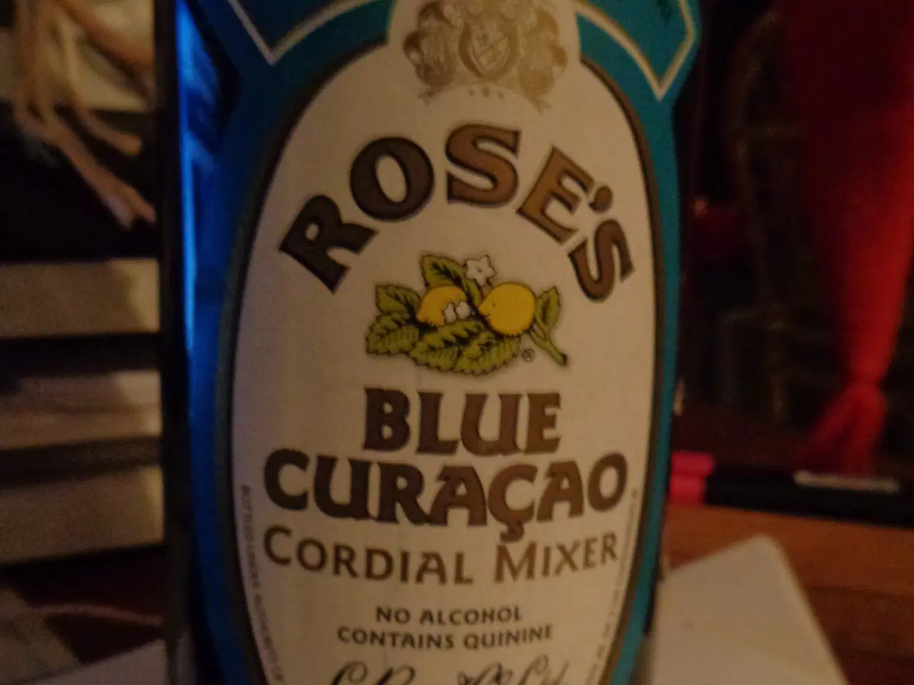 Billede 2 -  Rose's blå curacao