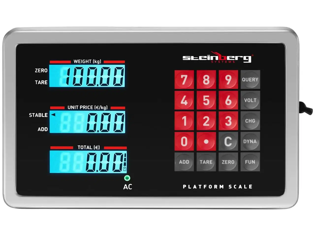 Billede 2 - Industrivægt – 100 kg / 0,01 kg – trådløs