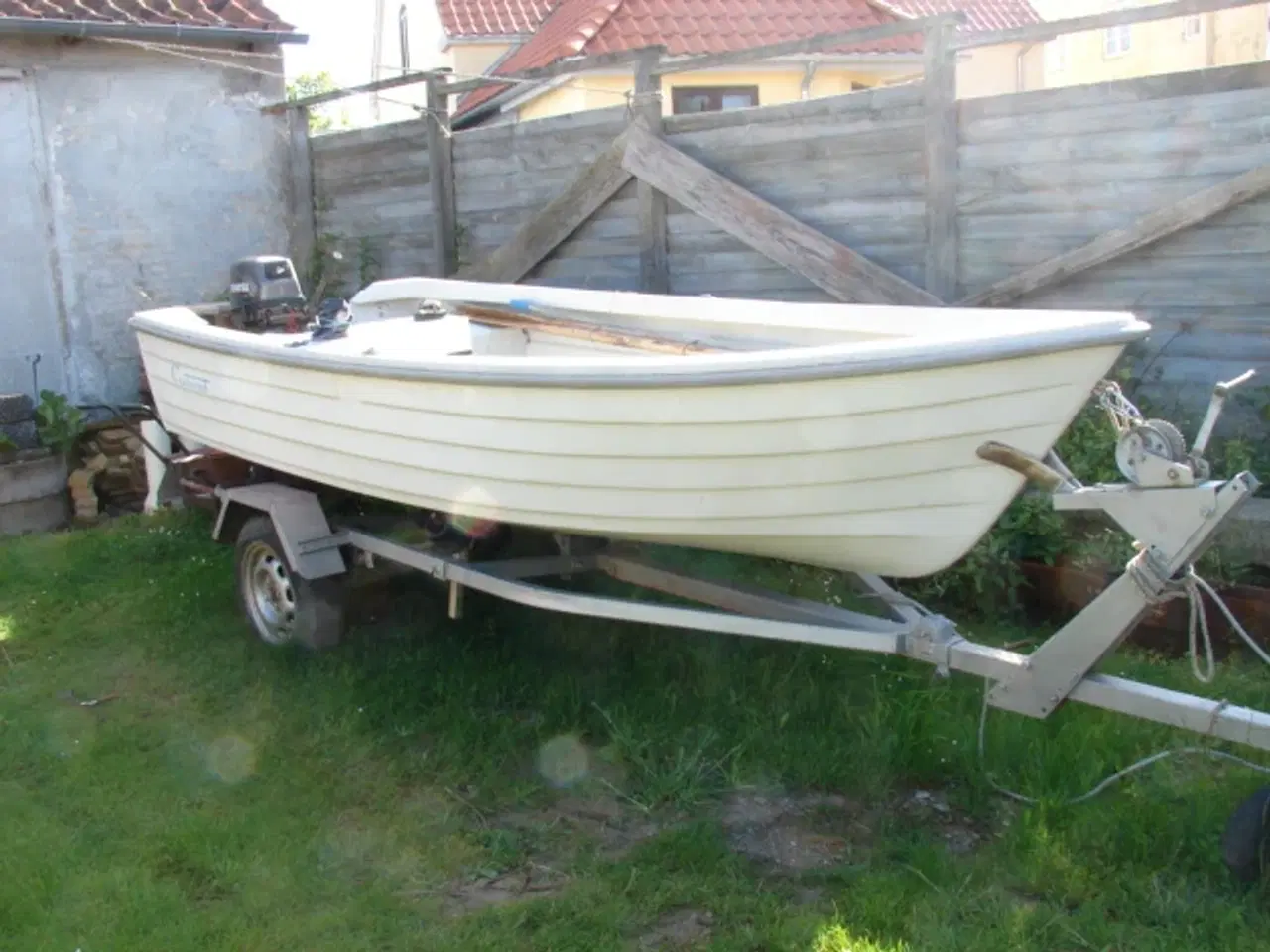 Billede 3 - Crescent jolle m. 15 hk Tohatsu 2-takts