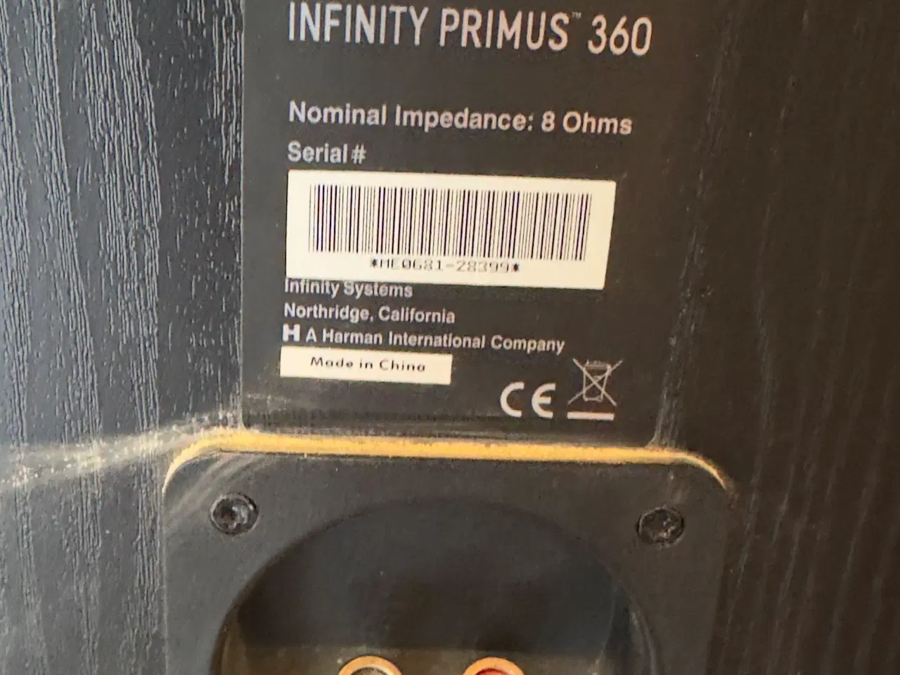 Billede 2 - Infinity primus 360 gulv højtaler