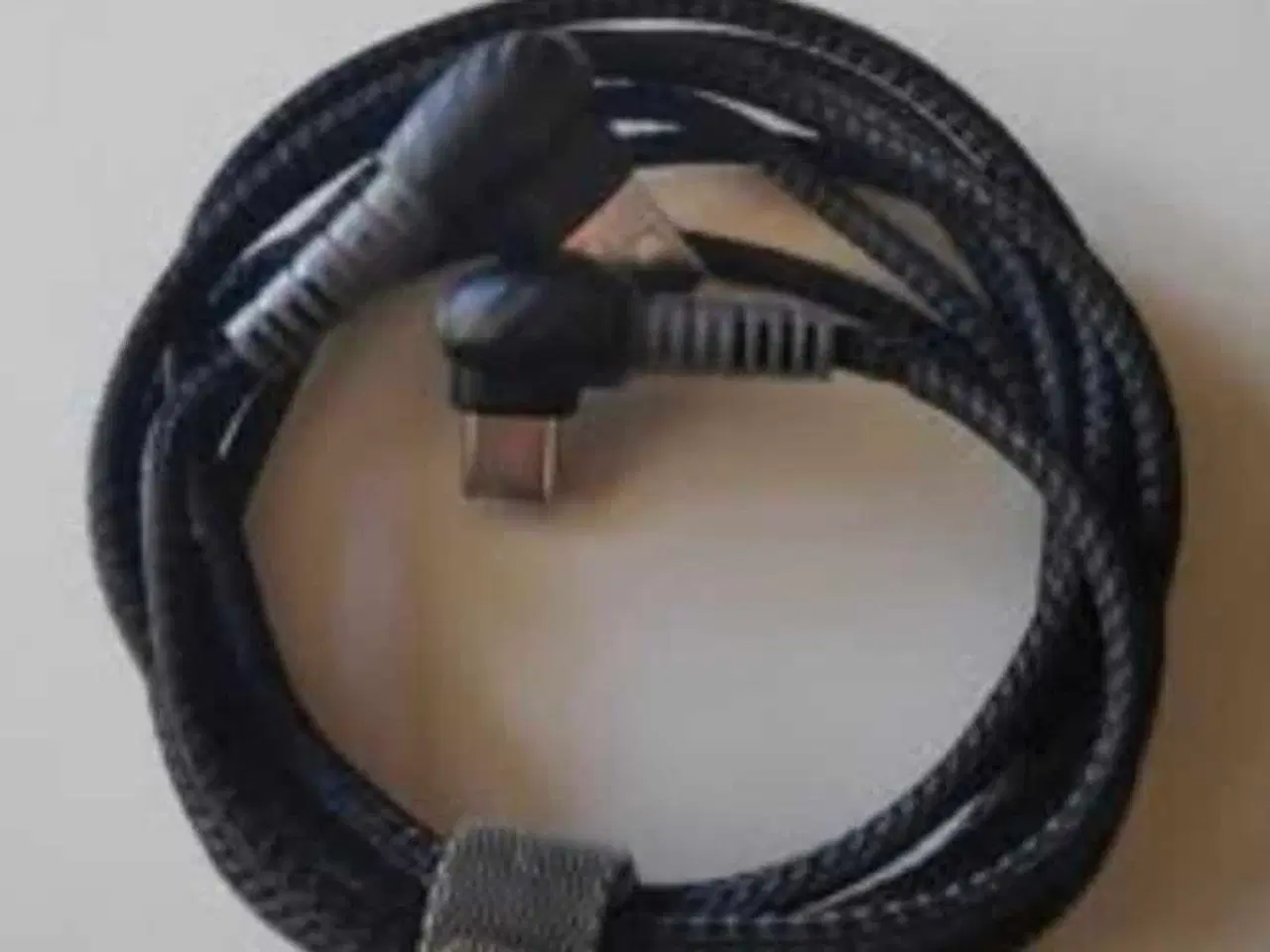 Billede 1 - 2 meter stofkabel C til usb