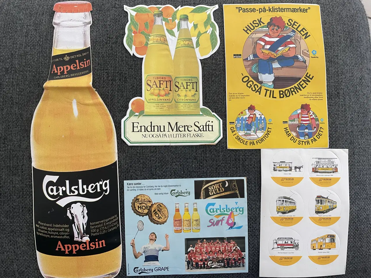 Billede 1 - Klistermærker Carlsberg 