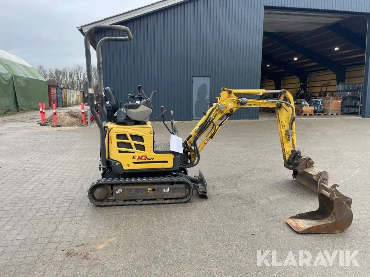 Billede 6 - Minigraver New Holland E10SR med skovle