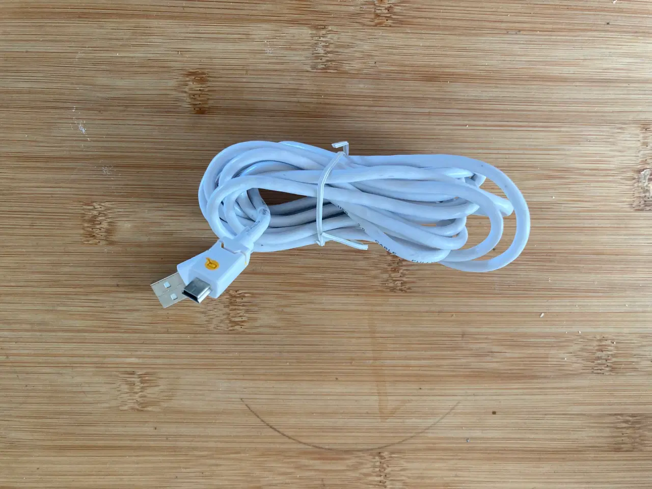 Billede 1 - Lampe ladekabel med USB-A og USB Mini B stik