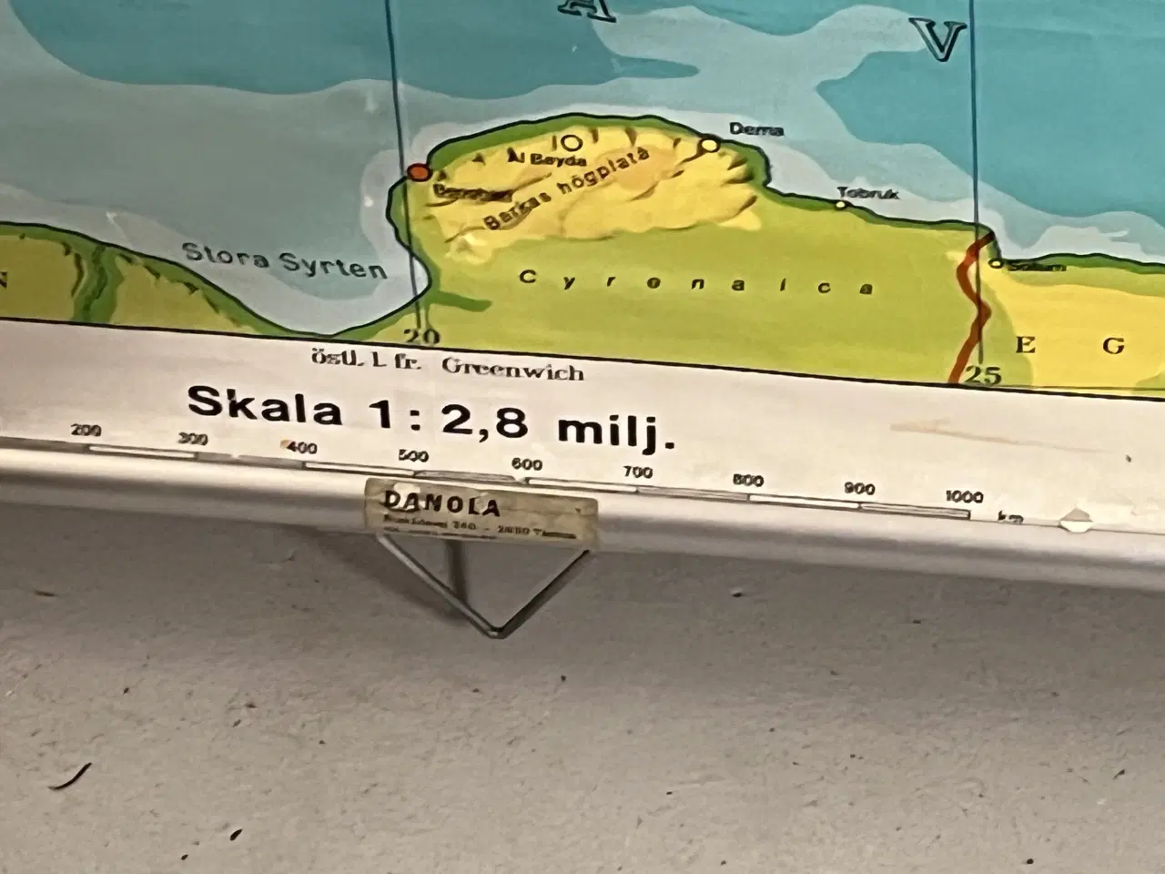 Billede 2 - Skole Europakort Danola