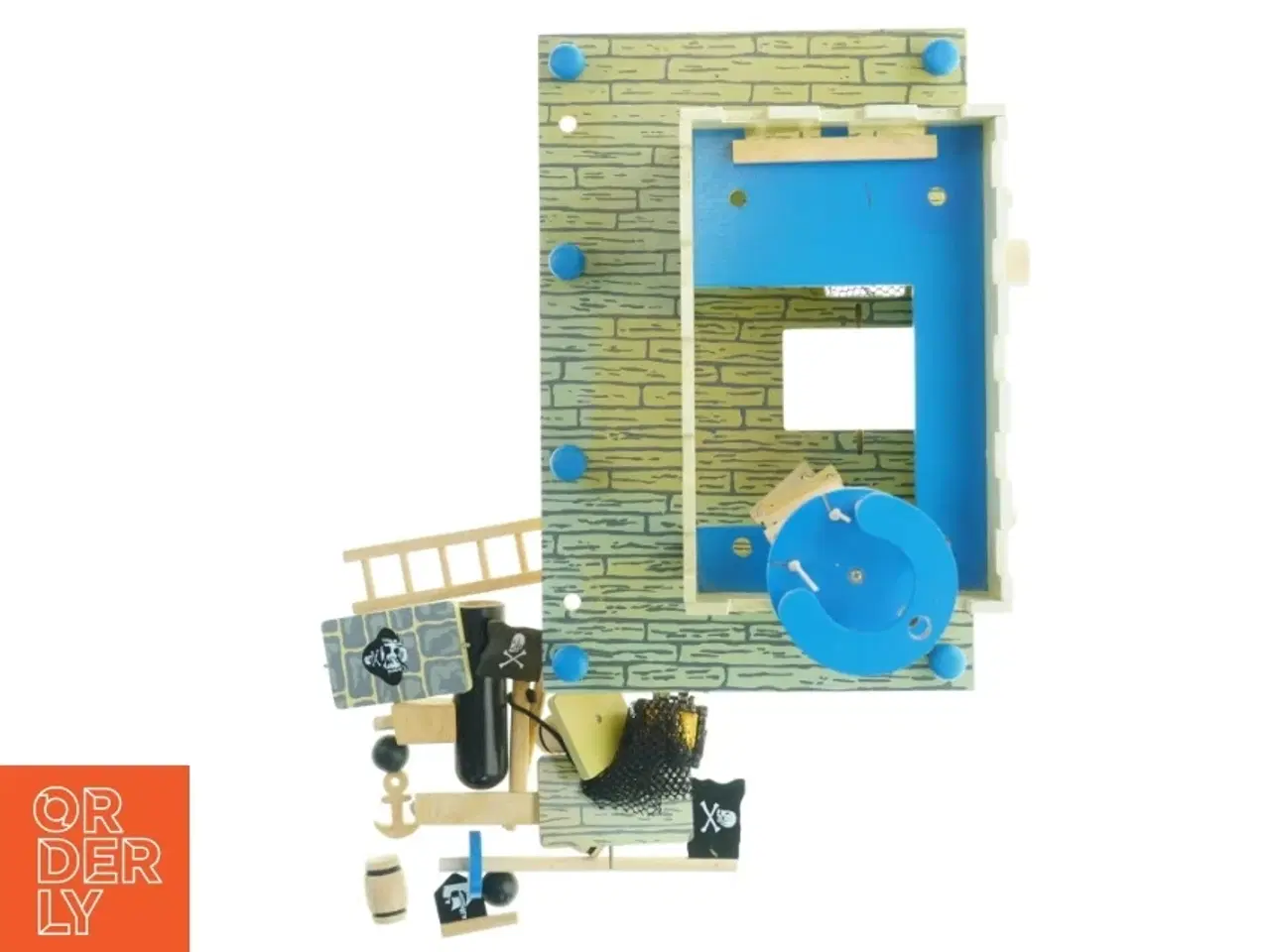 Billede 2 - Piratfort i træ fra Le Toy Van (str. 40 x 26 33 cm)