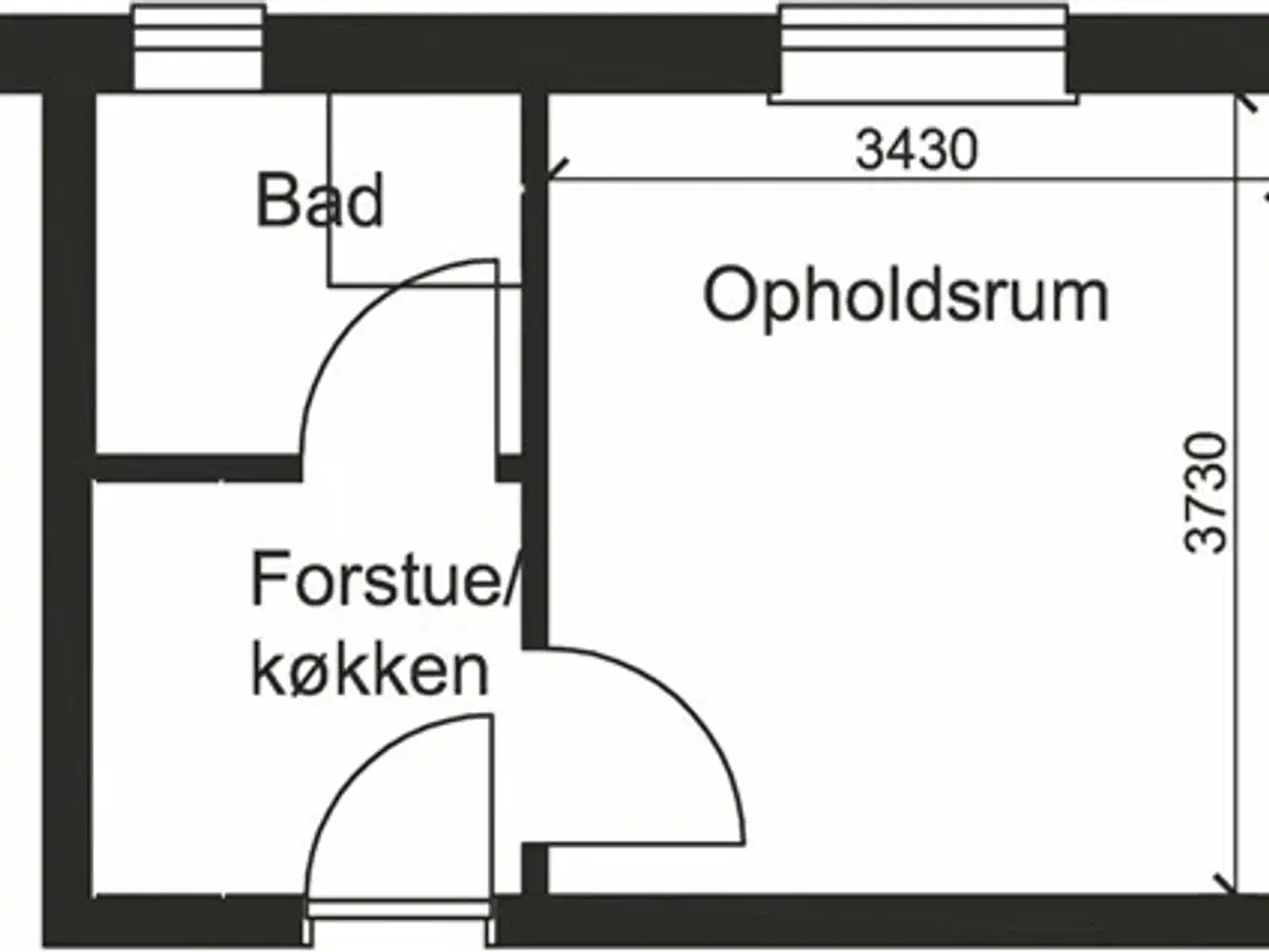 Billede 1 - 25 m2 værelse i Viborg