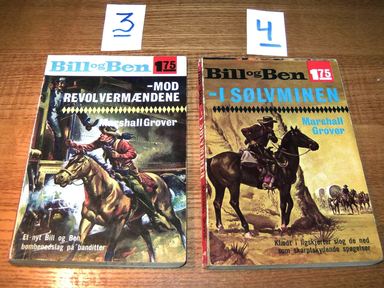 Billede 2 - Bill og Ben og Morgan Kane  bøger købes