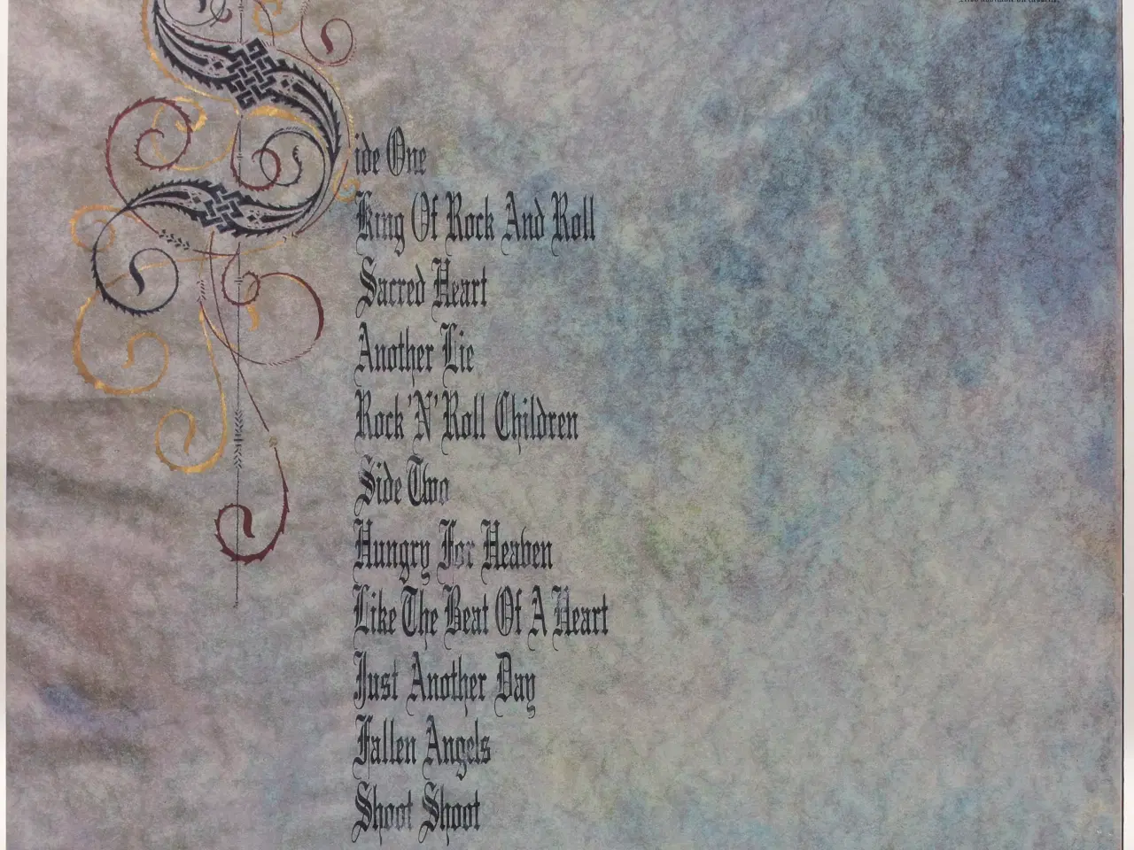 Billede 2 - Dio - Sacred Heart - LP - JAPAN 1985 - EX/VG+