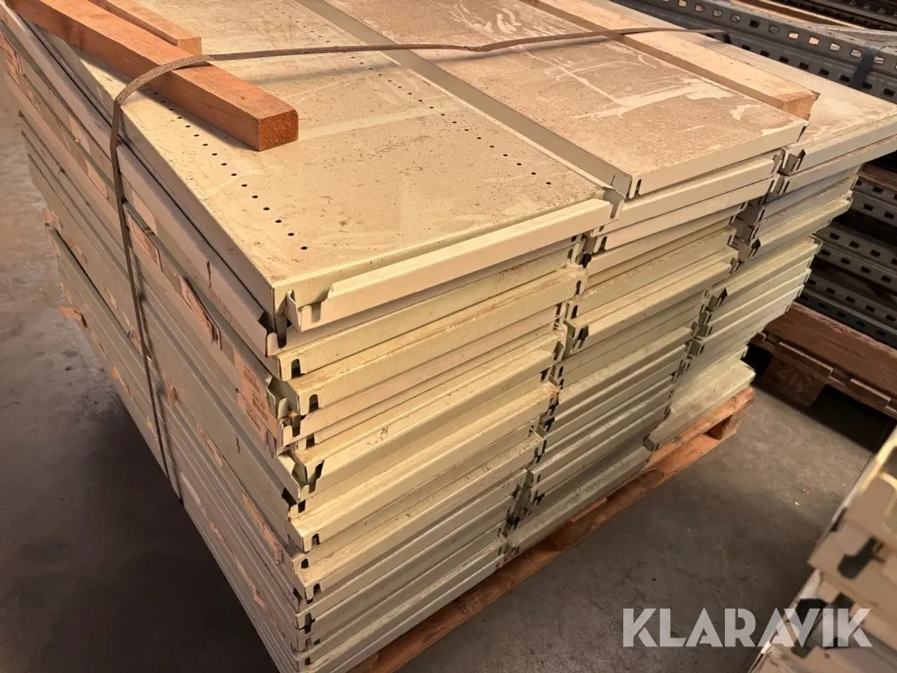 Billede 4 - Hylder Norplan lagerreol 272 styk