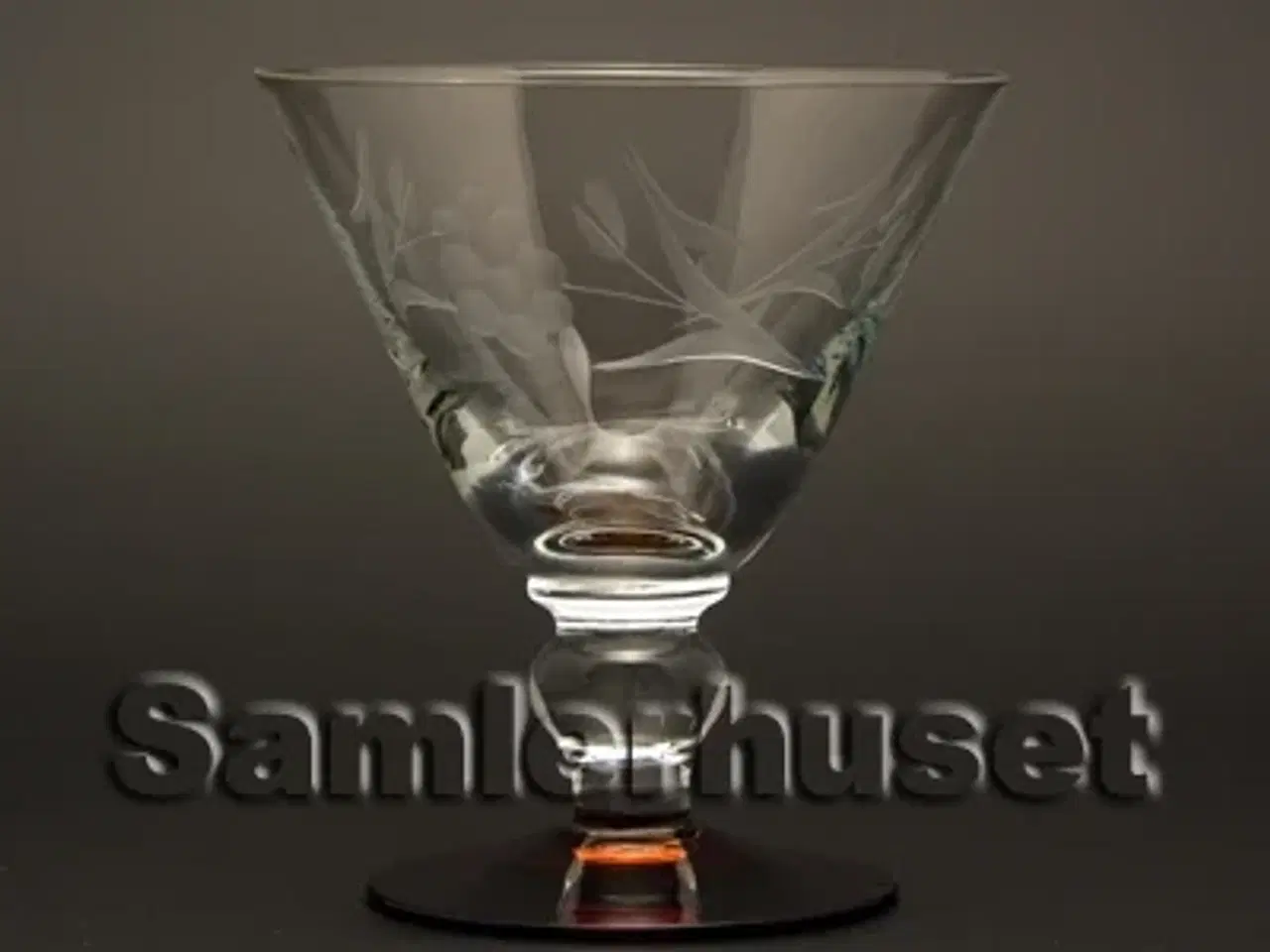 Billede 1 - Lis Snapseglas. H:66 mm.